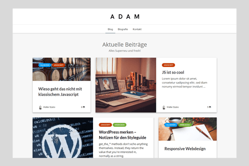 ADAM Wordpress Theme